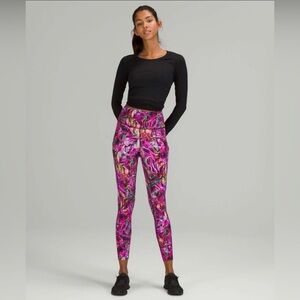 Lululemon Fast and Free High-Rise Tight 25" Nulux size 0‎
